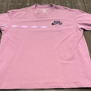 Nike SB Men's Pink Tee